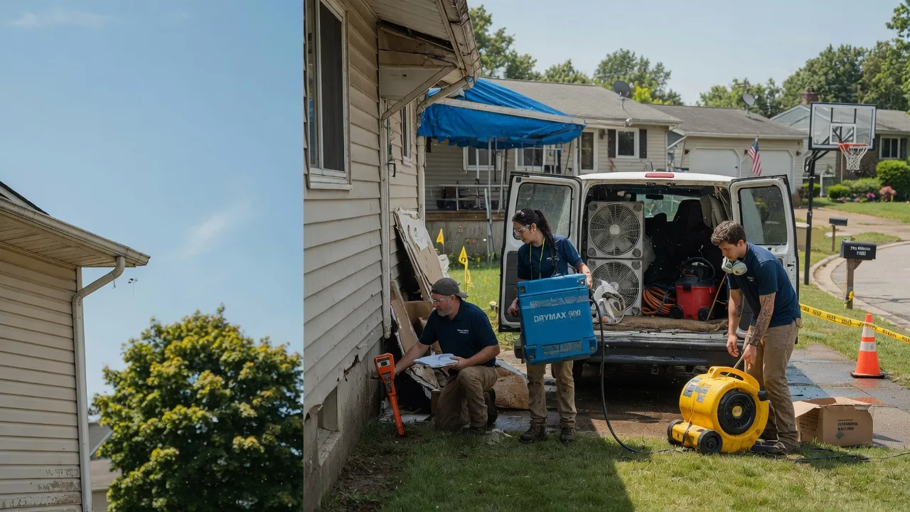 Ceiling Leak Cleanup in Briarcliff Manor, NY near me